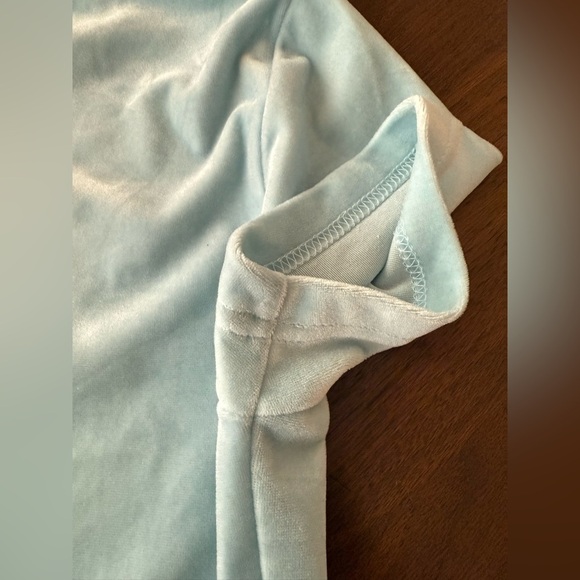 Hello Kitty Light Blue Velour Kids T-Shirt - Picture 9 of 9